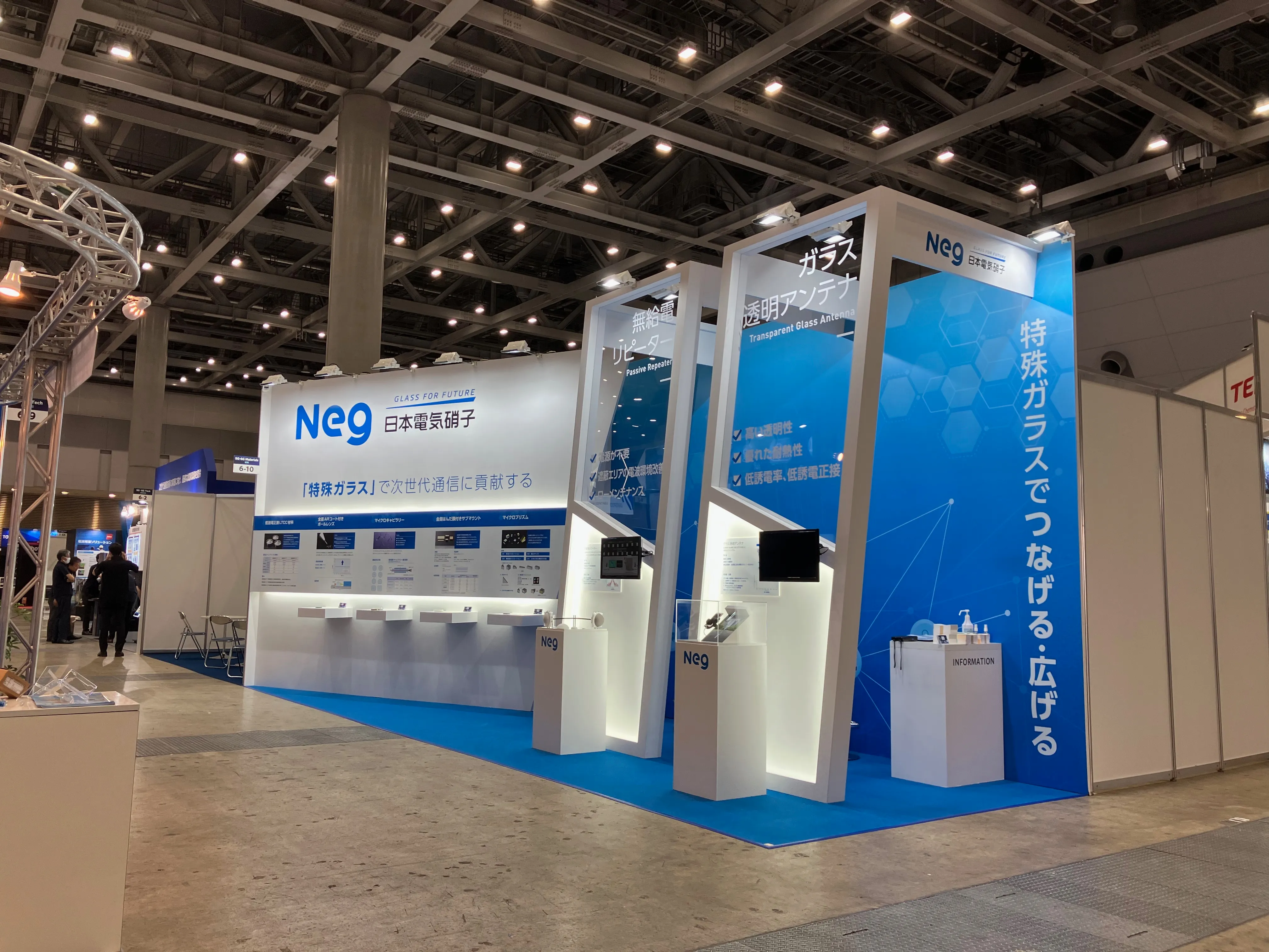 展示会ブース施工例4