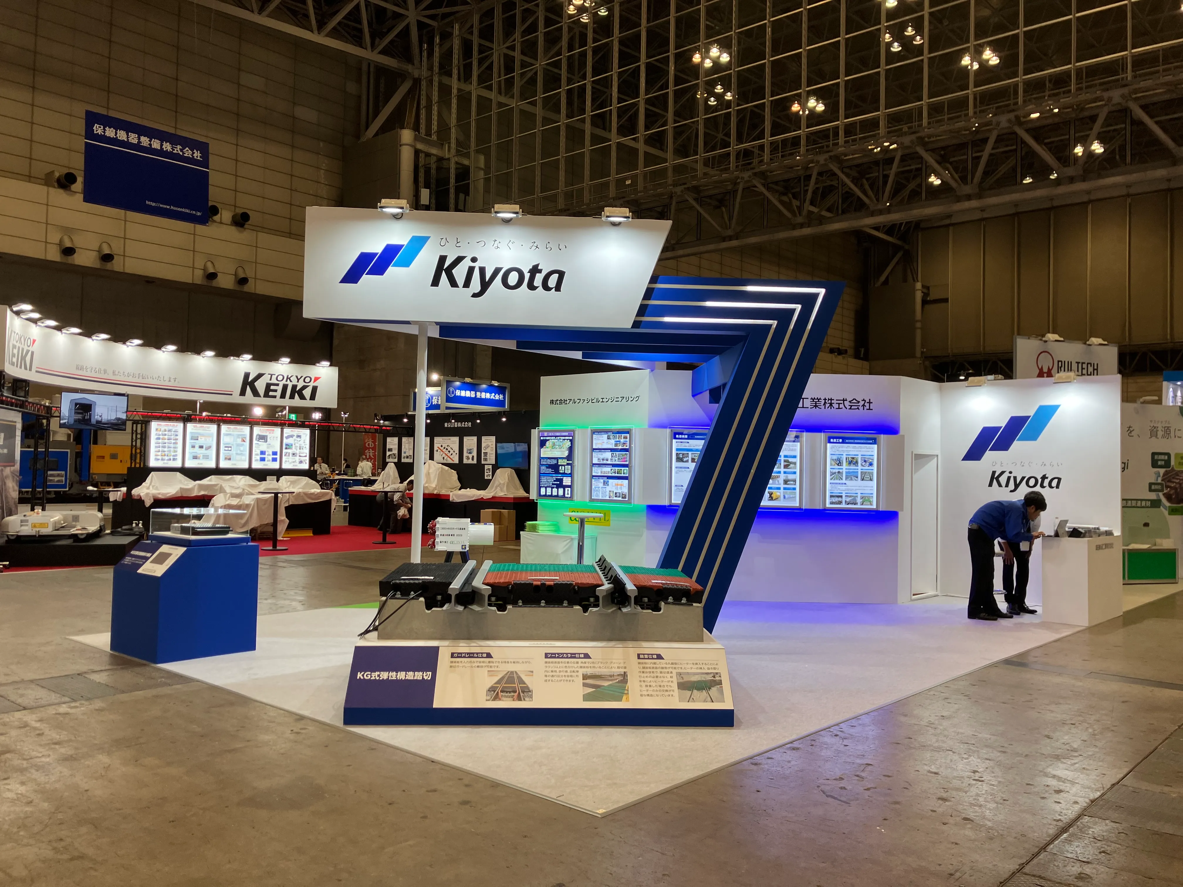 展示会ブース施工例6